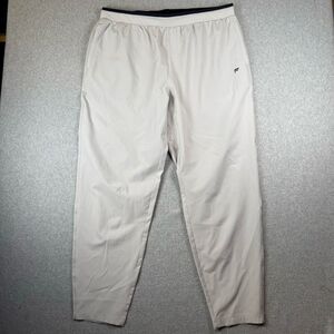 Fabletics Mens Size XXL The Fundamental Light Gray Training Fitness Pants